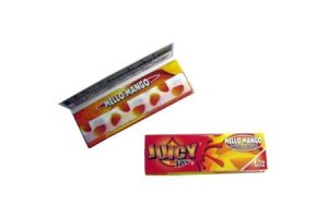 Juicy Jay's ochucené krátké papírky, Mello mango, 32ks/bal.
